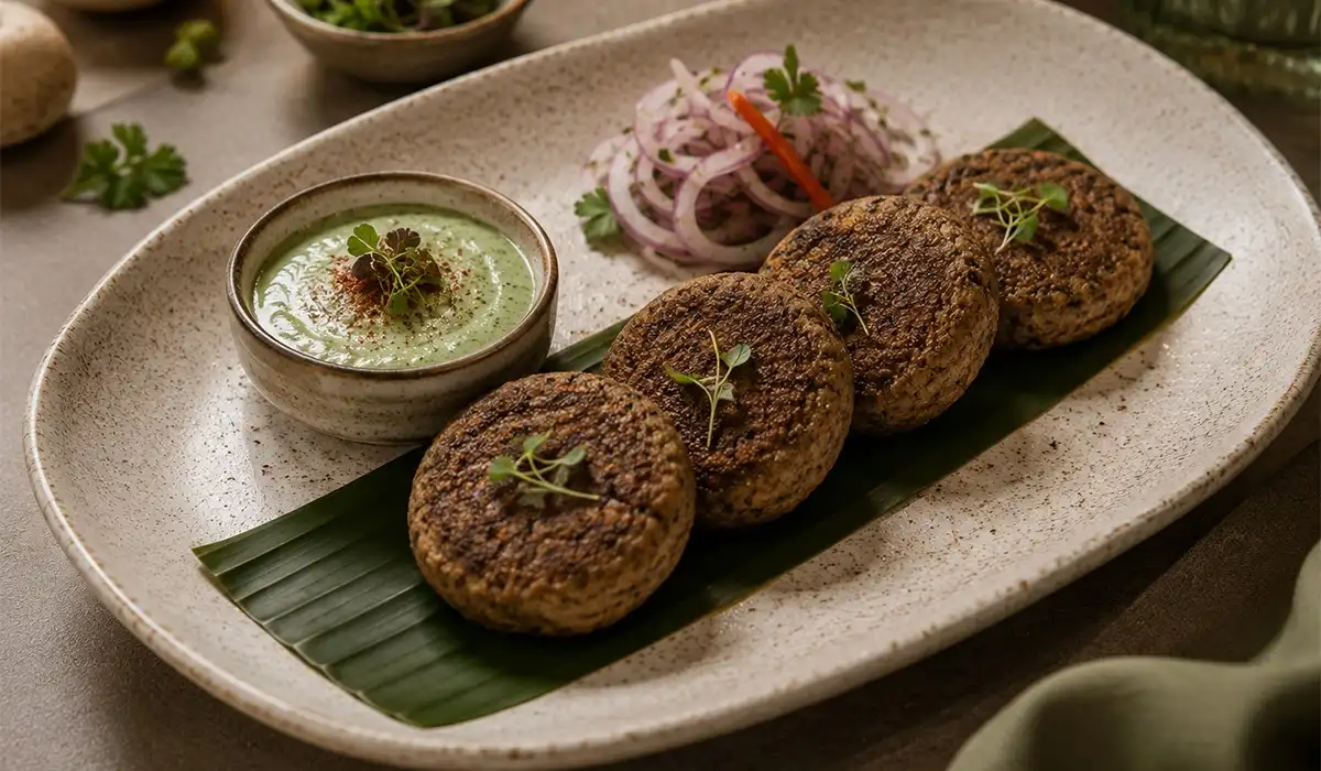 Lavang, Downtown Dubai - mushroom galouti kebab