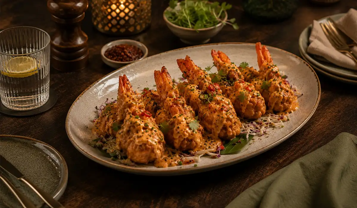 India Palace - Kashmiri dynamite prawns