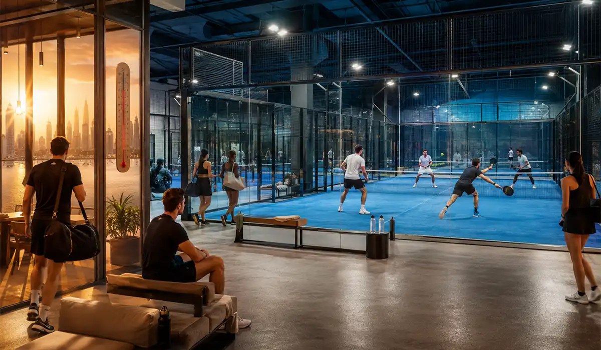 Indoor Padel and Squash Courts