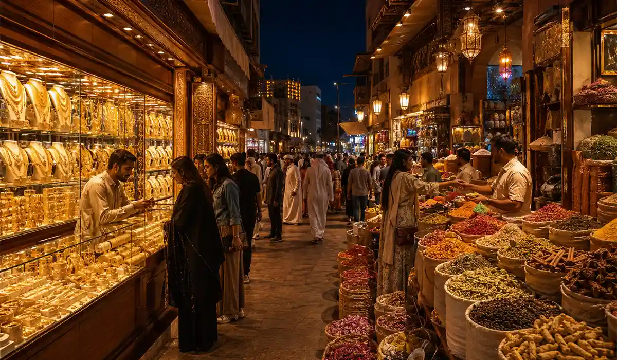 Gold Souk and Spice Souk, Deira