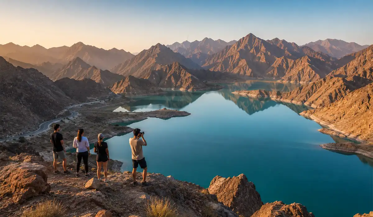 Hatta Dam viewpoint