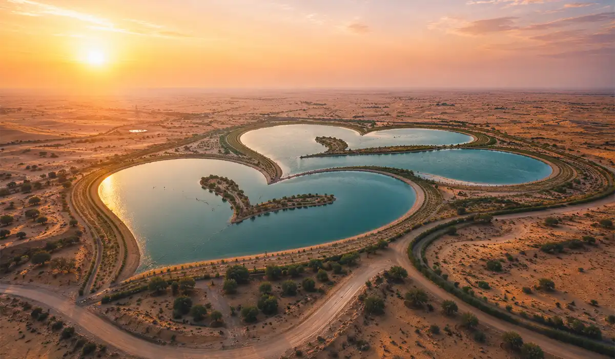 Love Lakes, Al Qudra