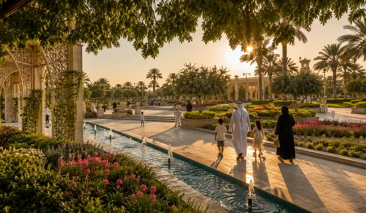 Quranic Park exterior ground