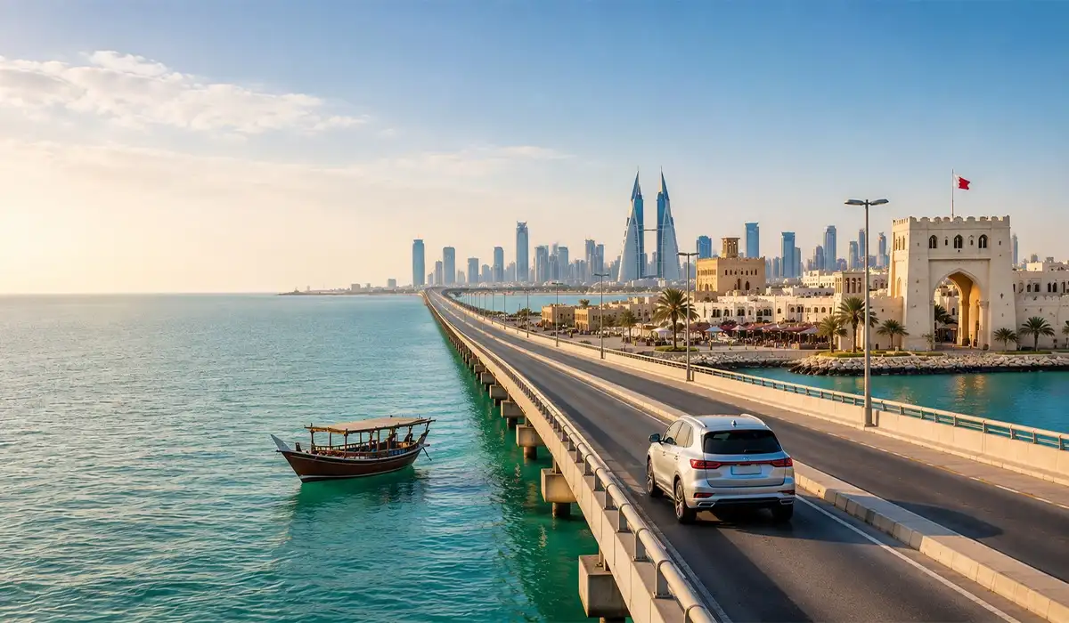 Manama, Bahrain: the one you can drive to