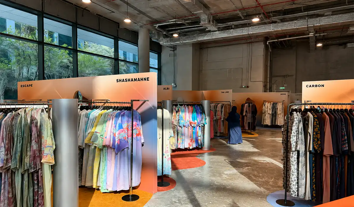 Abaya pop-up at ICD Brookfield Place